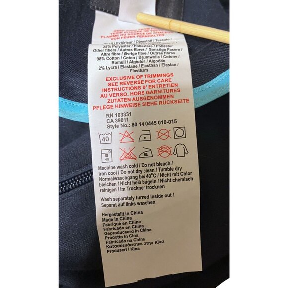 BMW Motorsport Full Zip Jacket Mens M Oversized Soft Shell Blue Track Racing - Picture 10 of 10